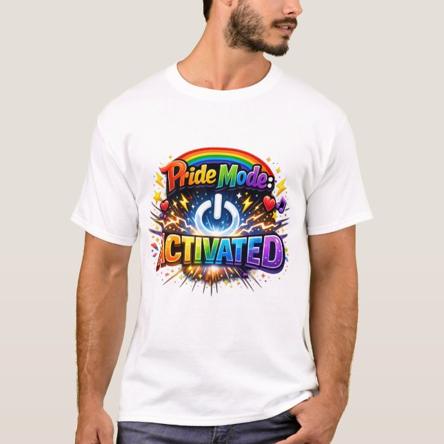 Pride-läge: Aktiverat T Shirt (Framsida)
