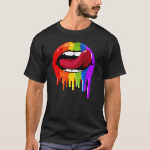 Pride Läppar T Shirt