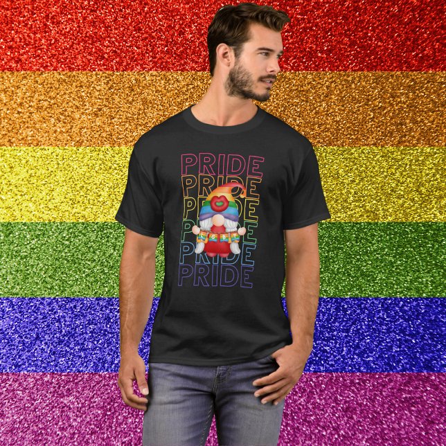 Pride LGBT-färgstark T Shirt (Skapare uppladdad)