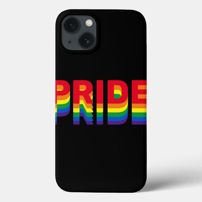 Pride lgbt lgbtq queer gay rainbow färg black (Baksida)