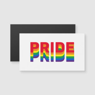 Pride lgbt lgbtq queer gay rainbow färg magnet