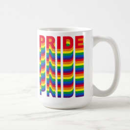 Pride lgbt lgbtq queer gay rainbow färg mönster kaffemugg