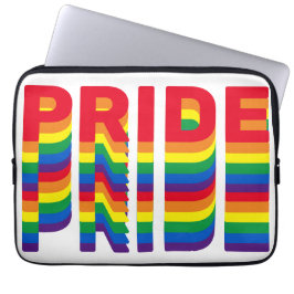 Pride lgbt lgbtq queer gay rainbow färg mönster laptop fodral