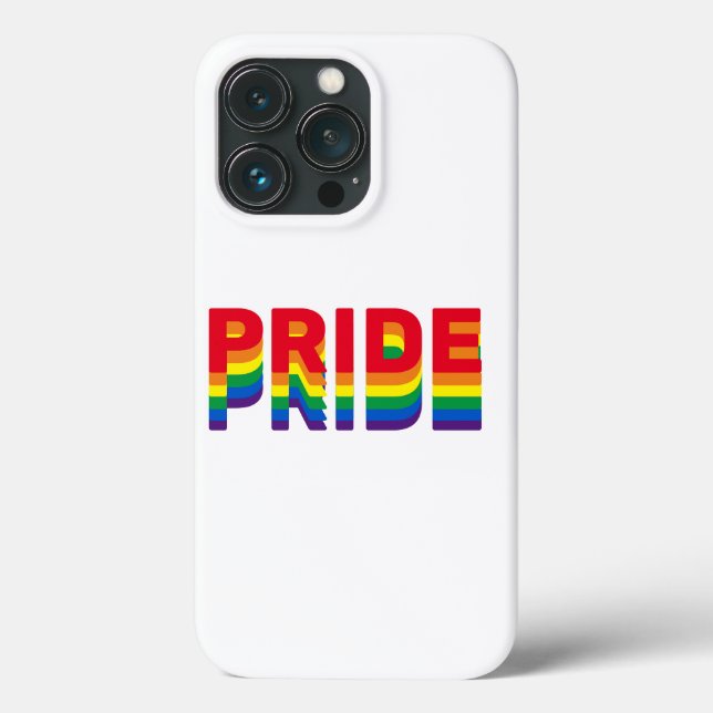 Pride lgbt lgbtq queer gay rainbow färg white (Baksida)