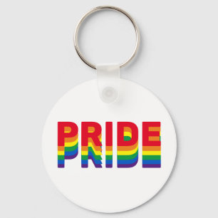 Pride lgbt lgbtq queer gay rainbow retro färg nyckelring