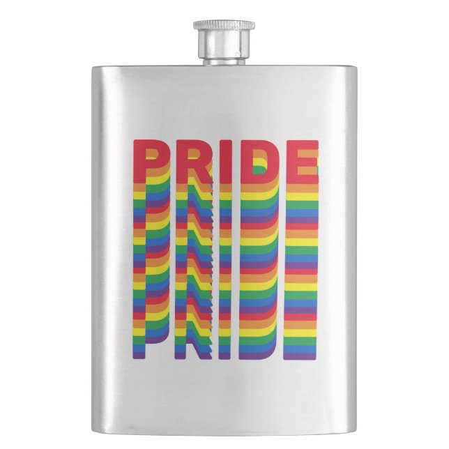 Pride lgbt lgbtq queer gay rainbow retro mönster fickplunta (Framsidan)