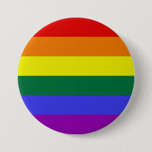 Pride LGBT-regnbåge Knapp