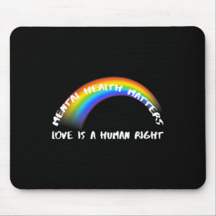 Pride Lgbtq - Kärlek är en mänsklig Höger Musmatta