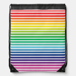 Pride lgbtq lgbt regnbåge vit rand mönster gympapåse