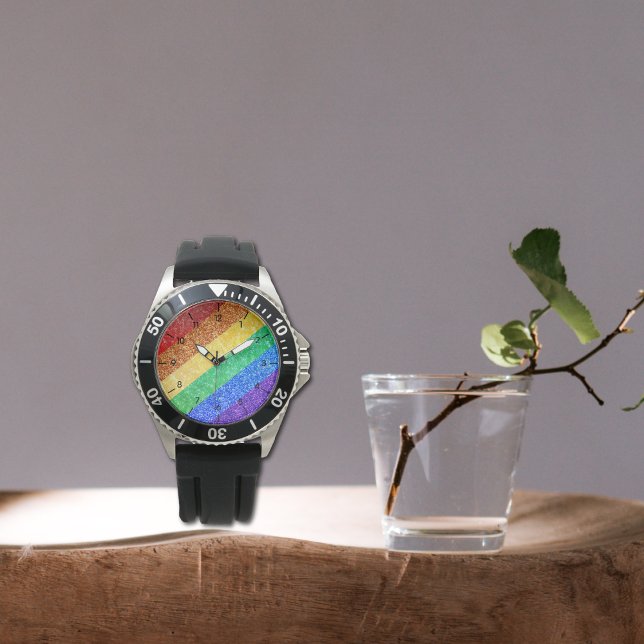 Pride LGBTQA+-regnbåge Armbandsur (Skapare uppladdad)