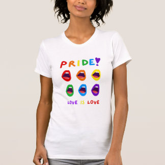Pride Love is Love T Shirt