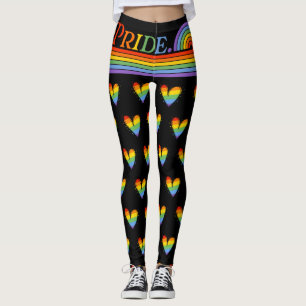 Pride Månad för regnbåge, HGBTQ Kärlek Leggings