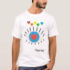 Pride månad LGBT med regnbåge födelsedag T Shirt