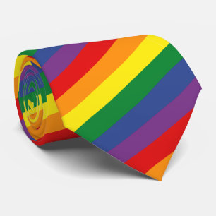 Pride månad regnbåge flagga Colorful rand HBT-homo Slips