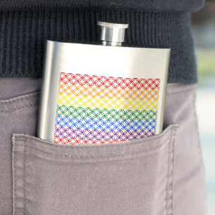 Pride Mönster Förreglande kretsar Fickplunta