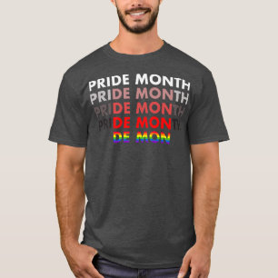 Pride Month Demon Funny Sarcastic Proud Rainbow F T Shirt