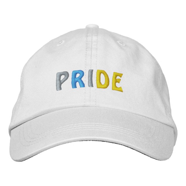 PRIDE mössa Broderad Keps (Framsida)