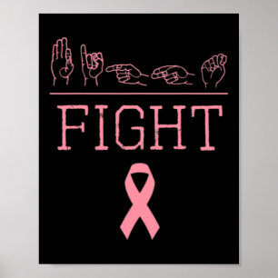 Pride mot bröstcancermedvetande Band Gif Poster