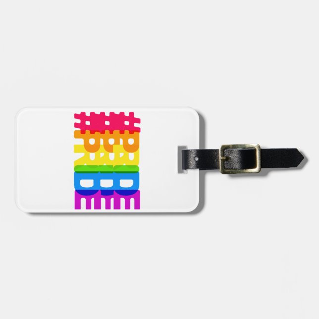 Pride mugg bagagebricka (Horisontell Framsida)