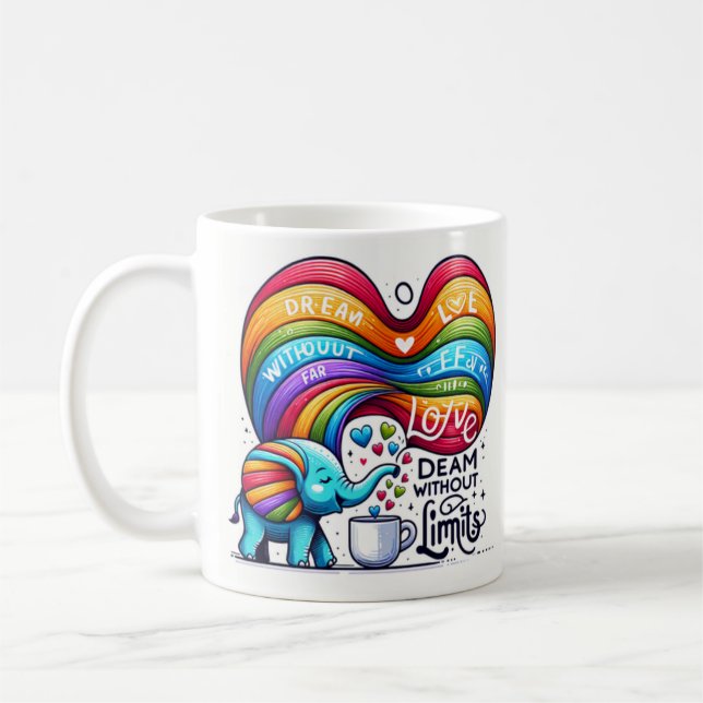 Pride Mugg, LGBTQ Kitchenware, Pride Flagga Travel Kaffemugg (Vänster)