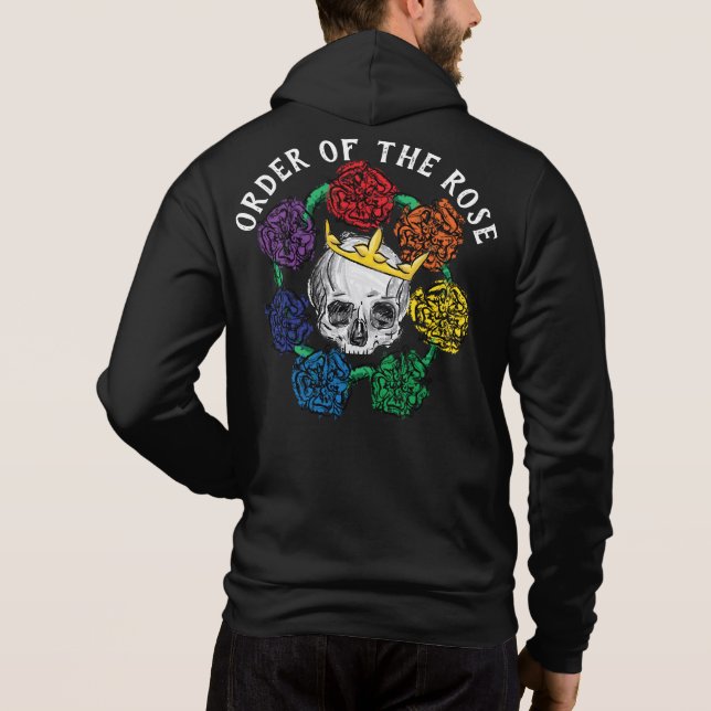 Pride MurderRose Duchy Hoodie T Shirt (Baksida)