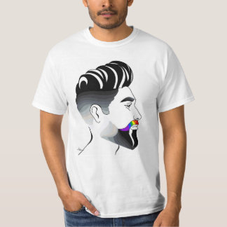 pride mustasch t shirt