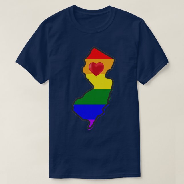 Pride NJ T Shirt (Design framsida)