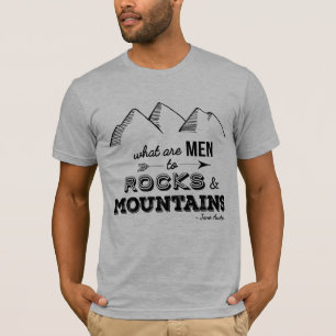 Pride- och fördom"berg" manar utslagsplats t shirt