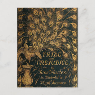 Pride och fördom Jane Austen (1894) Vykort