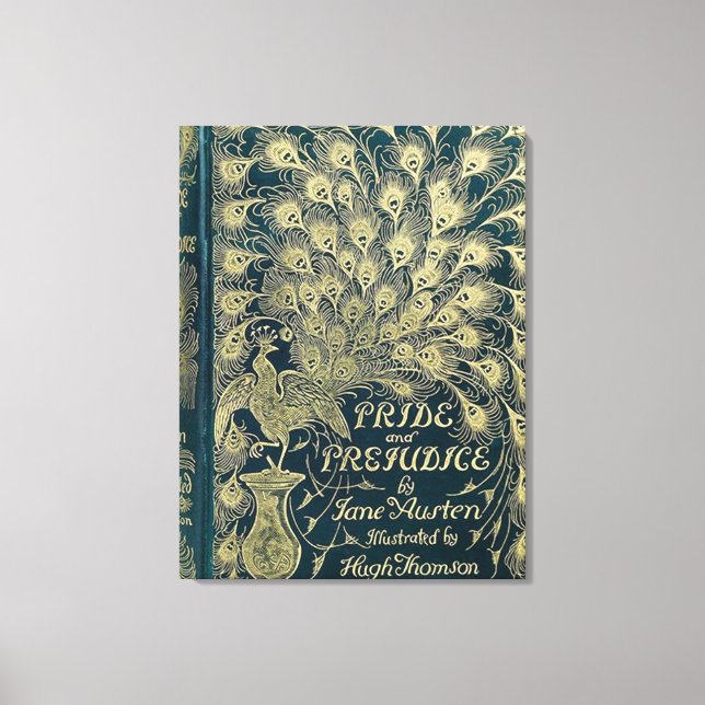 Pride och fördomar canvastryck (Framsida)