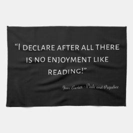 Pride och fördomar, citat III Kökshandduk