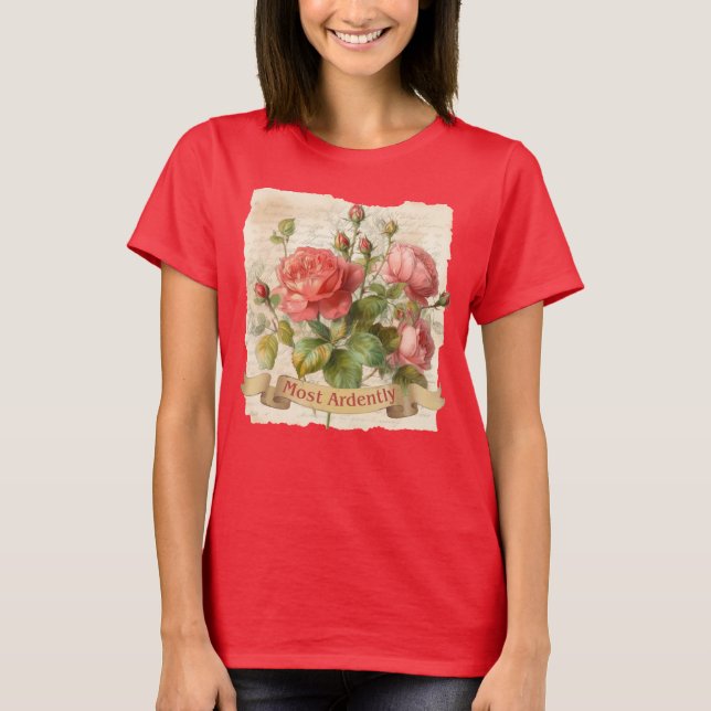 Pride och fördomar Darcy citerar, Mest välförtjänt T Shirt (Framsida)