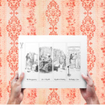 Pride och fördomar Jane Austen Papper bokmärke