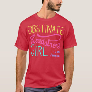 Pride och fördomar, Ljusa färger offert II T Shirt