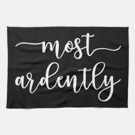 Pride och fördomar mot Darcy - mest välförtjänt ja Kökshandduk