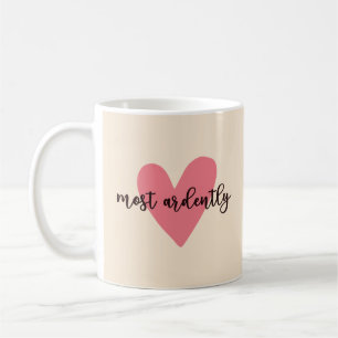 Pride och fördomar mot Darcy - mest välförtjänt V Kaffemugg