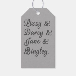 Pride och fördomar mot Par I Presentetikett