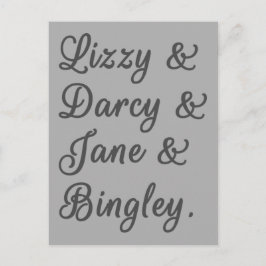 Pride och fördomar mot Par I Vykort