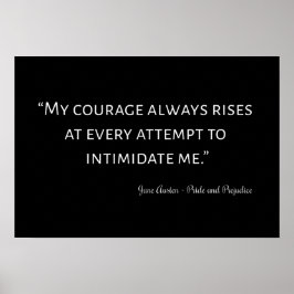 Pride och fördomar, offert I Poster