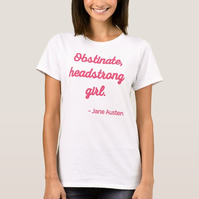 Pride och fördomar - Offert II - Cute Stil T Shirt (Framsida)