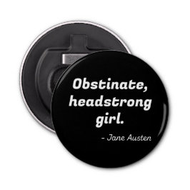 Pride och fördomar, offert II Flasköppnare