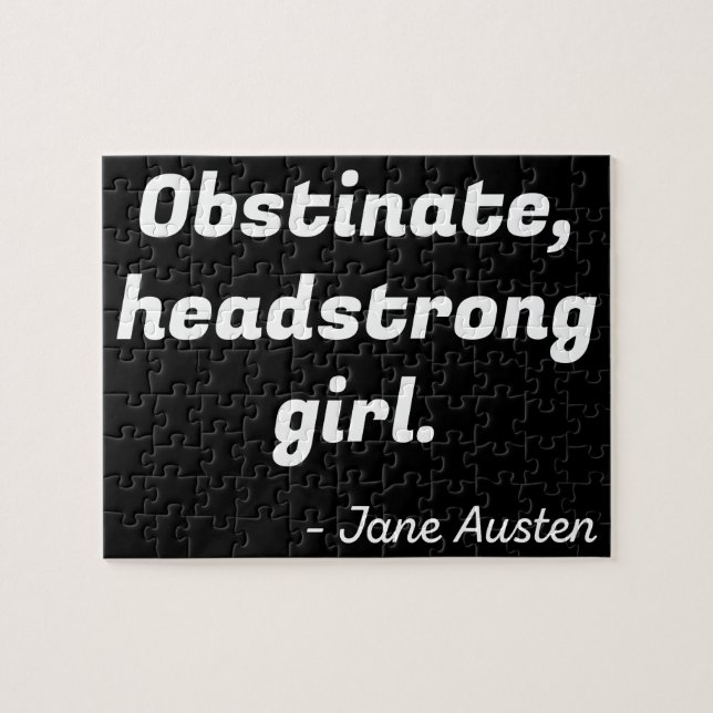 Pride och fördomar, offert II Pussel (Horisontell)