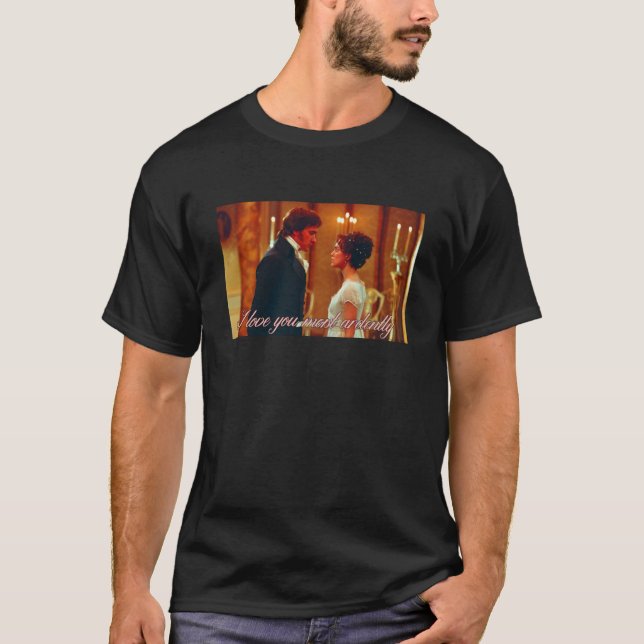 Pride och fördomar t shirt (Framsida)