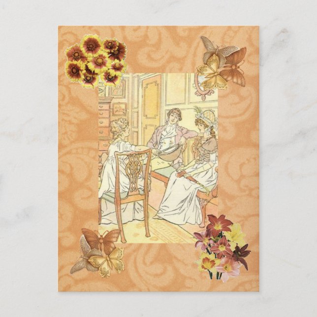 Pride och fördomar vykort (Framsida)