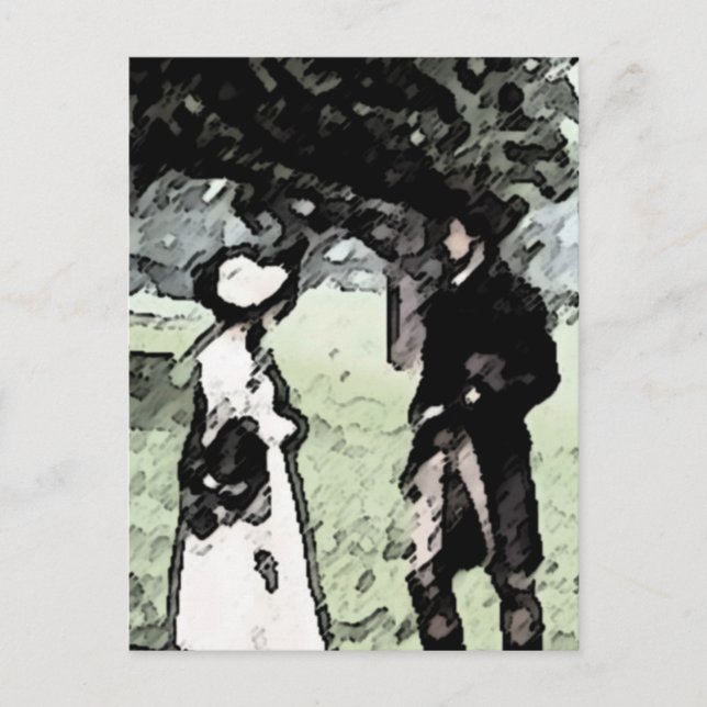 Pride och fördomar vykort (Framsida)