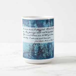 Pride- och fördomkaffemugg kaffemugg