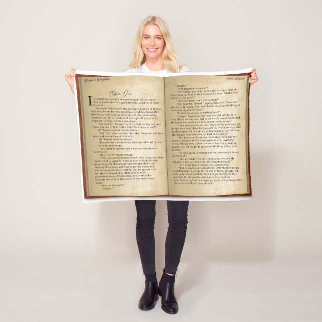 Pride och fördomsfritt val fleecefilt (På plats)