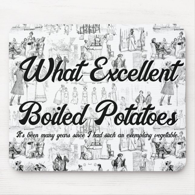 Pride och förfång för vad bra kokta potaoer är musmatta (Framsidan)