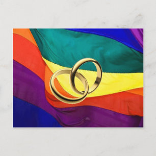 Pride och Giftermål Vykort