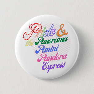 Pride och Panini-knappen Knapp